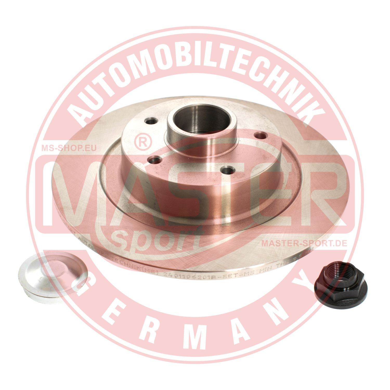 Tarcza hamulcowa MASTER-SPORT GERMANY 2401106201B-PCS-MS