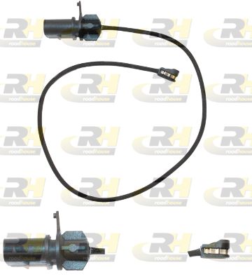 Styk ostrzegawczy, zużycie okładzin hamulcowych ROADHOUSE 001144