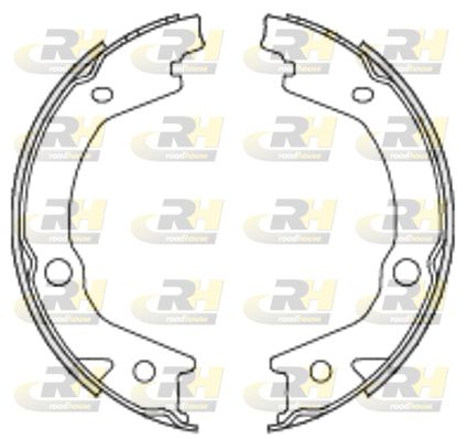 Szczęka hamulcowa, hamulec postojowy ROADHOUSE 4697.00