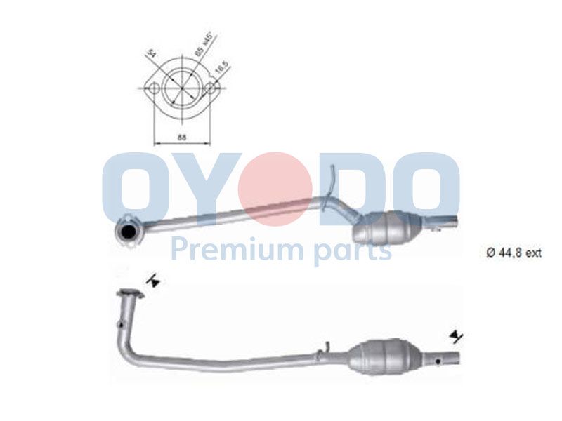 Katalizator OYODO 10N0078-OYO