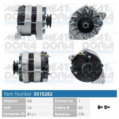Alternator MEAT & DORIA 5515282