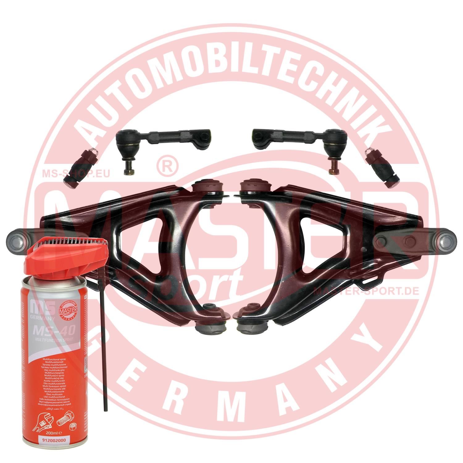 E-shop Sada ramien nápravy zavesenia kolies MASTER-SPORT GERMANY 36918-KIT-MSP