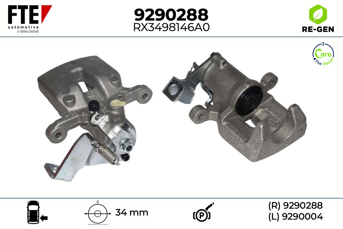 Etrier frana FTE 9290288