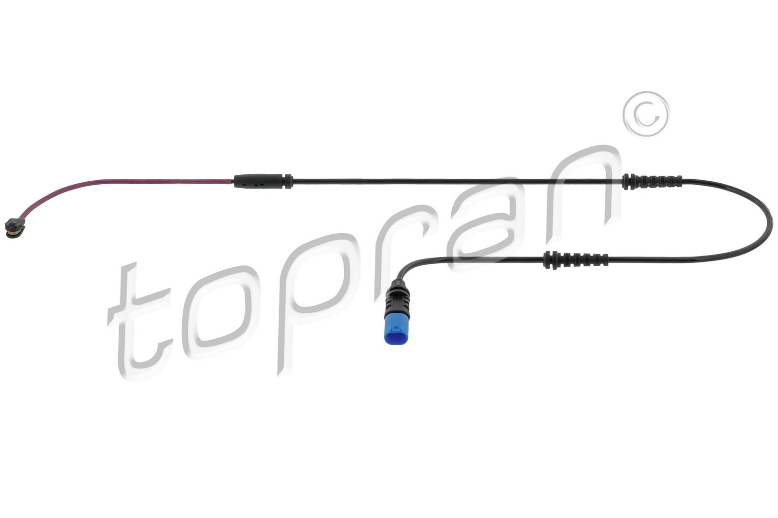 senzor de avertizare,uzura placute de frana TOPRAN 504 654