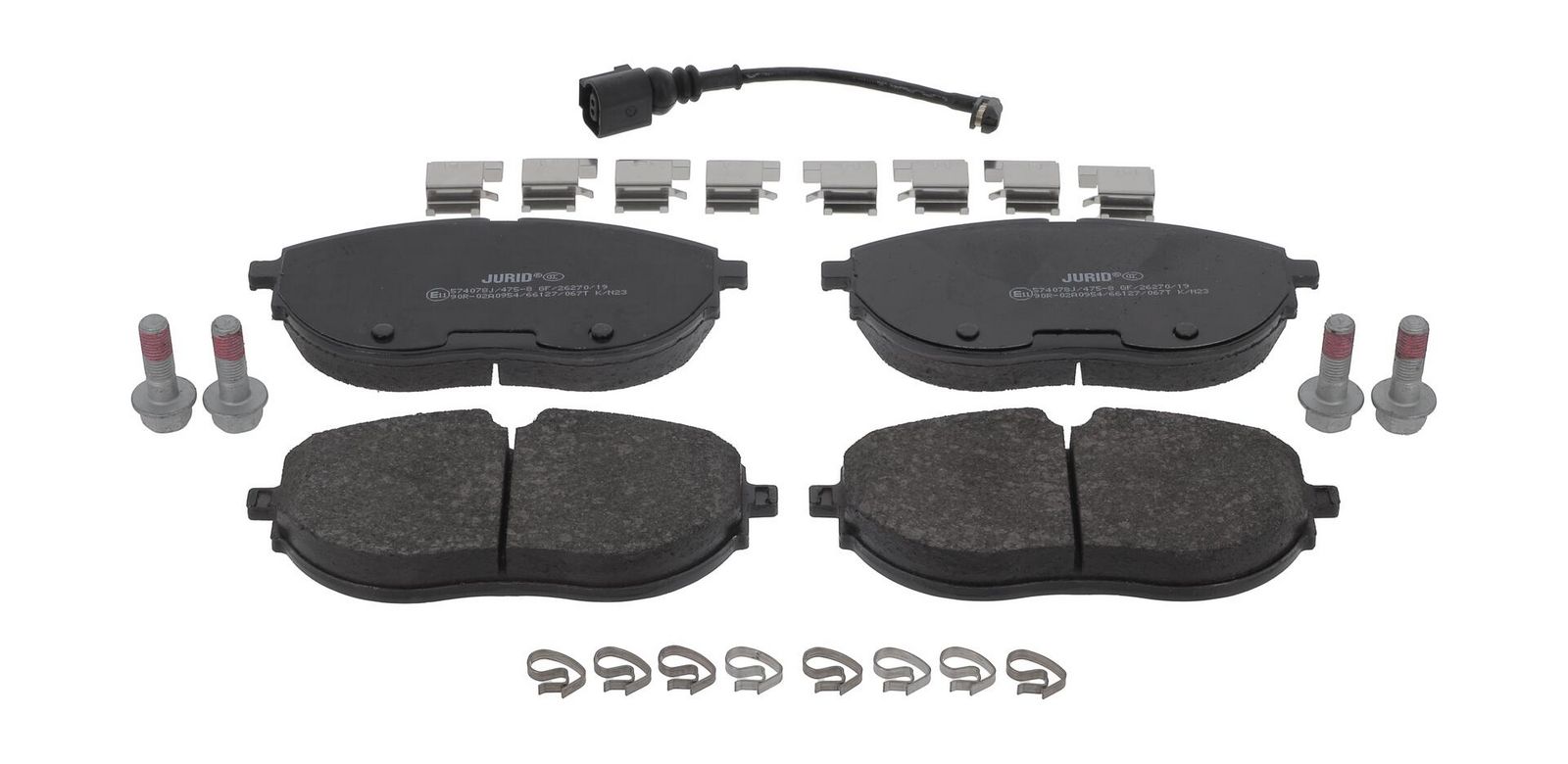 Piduriklotsi komplekt,ketaspidur