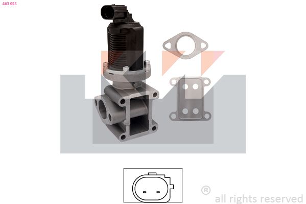 Zawór AGR KW 463 055