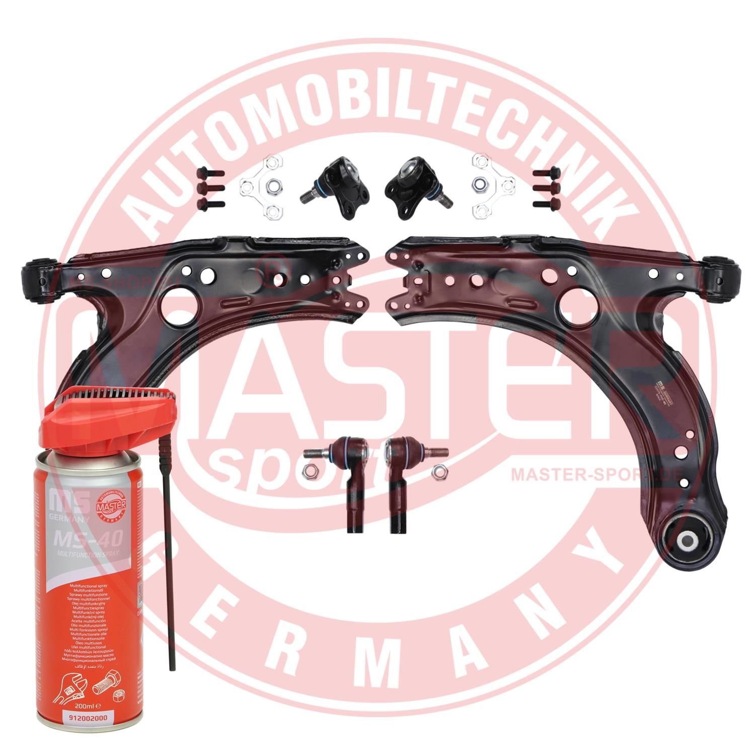E-shop Sada ramien nápravy zavesenia kolies MASTER-SPORT GERMANY 36812/1-SET-MSP