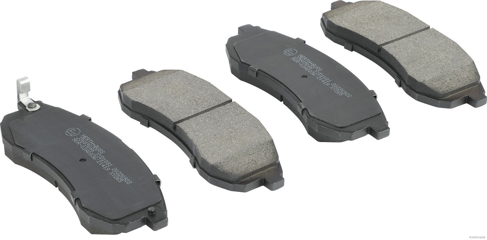 set placute frana,frana disc HERTH+BUSS JAKOPARTS J3605066