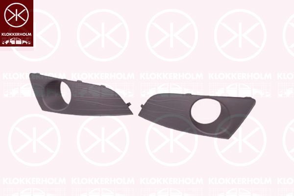 Kratka wentylacyjna, zderzak KLOKKERHOLM 1301914