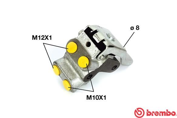 Korektor siły hamowania BREMBO R 68 010