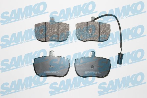 Zestaw klocków hamulcowych, hamulce tarczowe SAMKO 5SP590