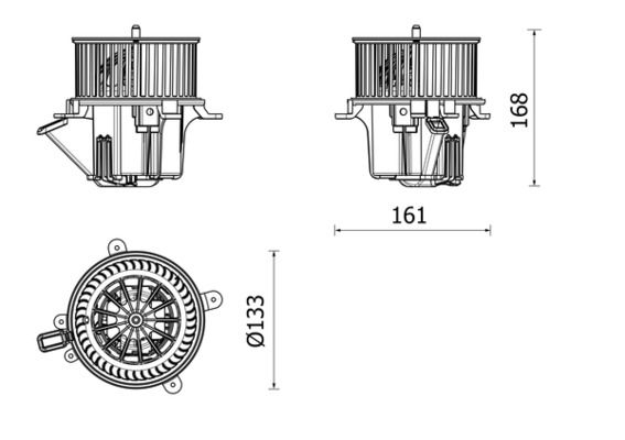 Вентилятор салона
