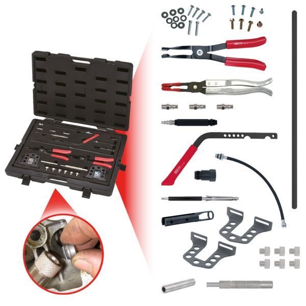 Set scule montare supape admisie/evacuare KS TOOLS 150.1100