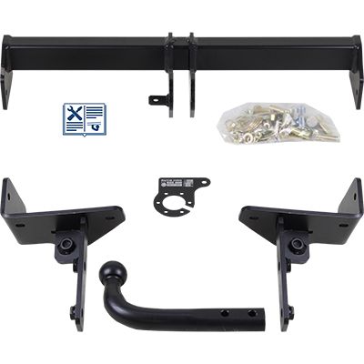 Zestaw zaczepu przyczepy RAMEDER 158116