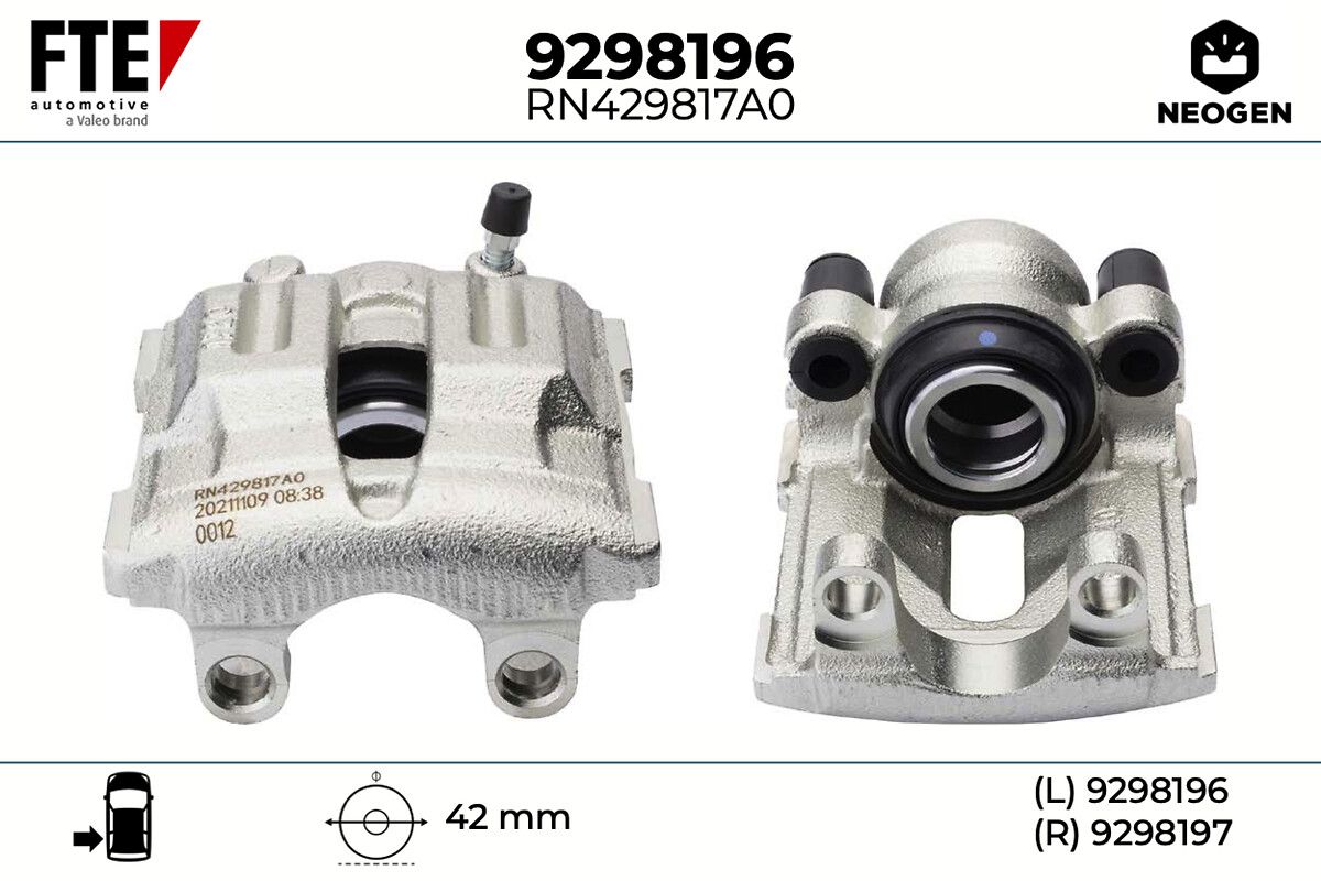 Etrier frana FTE NEOGEN 9298196