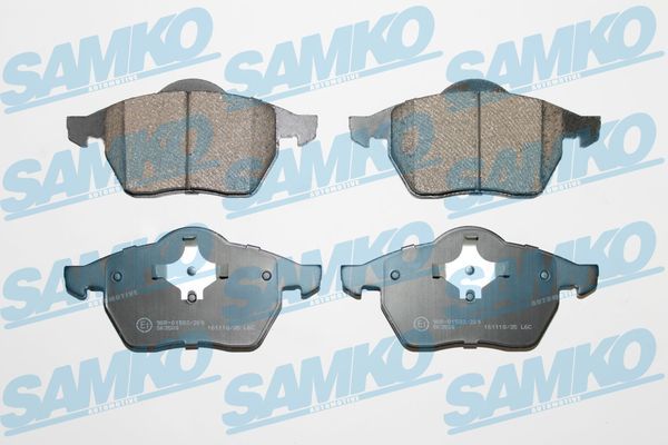 Sada brzdových destiček, kotoučová brzda SAMKO 5SP639