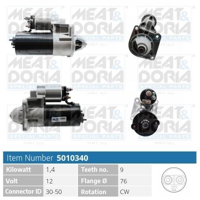 Rozrusznik MEAT & DORIA 5010340