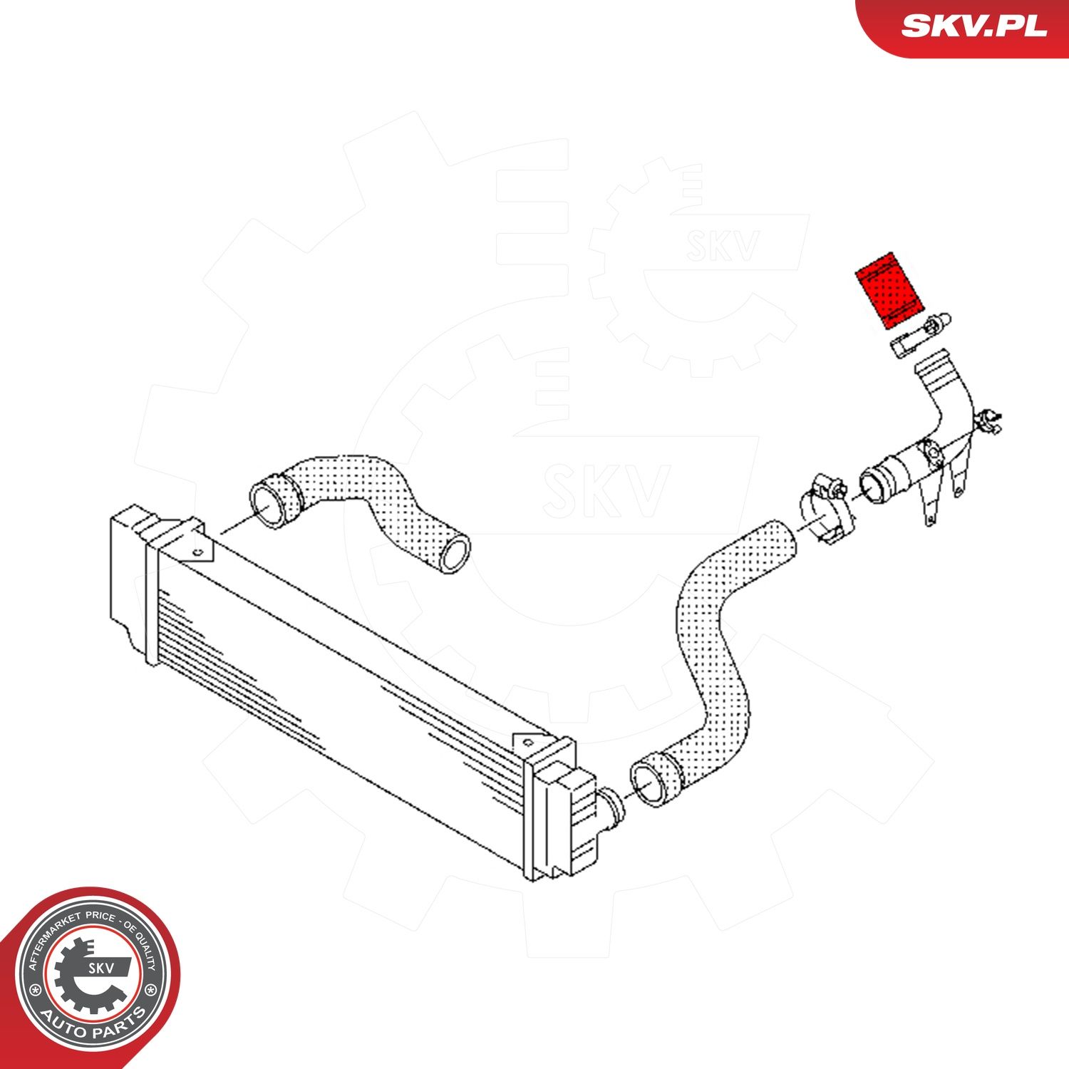 Furtun aer supraalimentare ESEN SKV 43SKV441