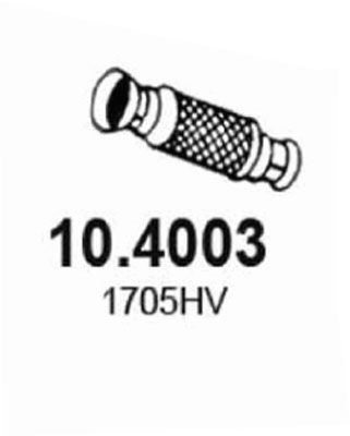 Rura wydechowa ASSO 10.4003