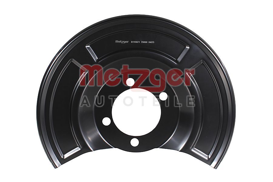 protectie stropire,disc frana METZGER 6115621