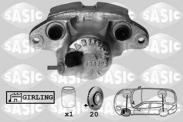 Zacisk hamulca SASIC SCA4020