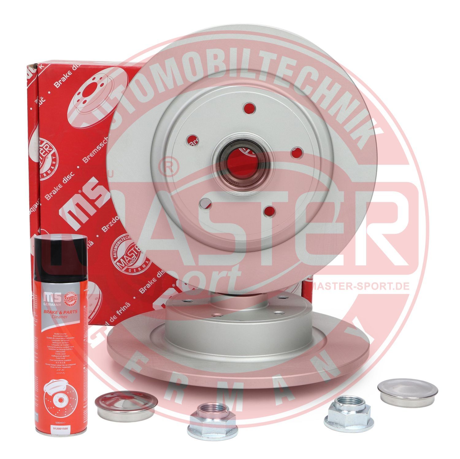 Tarcza hamulcowa MASTER-SPORT GERMANY 2401110101BPR-SET-MSP