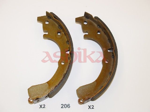 Set saboti frana ASHIKA 55-02-206