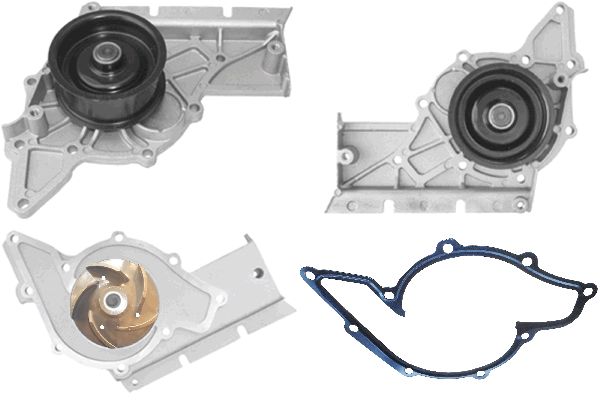 Pompe à eau, refroidissement du moteur