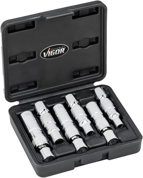 Set scule demontare bujii incandescente VIGOR V7016/6