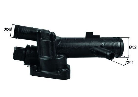 Termostat, chladivo MAHLE TI 215 83