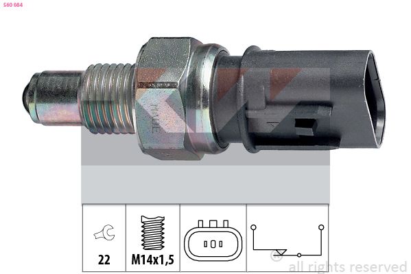 Spínač, světlo zpátečky KW 560 084