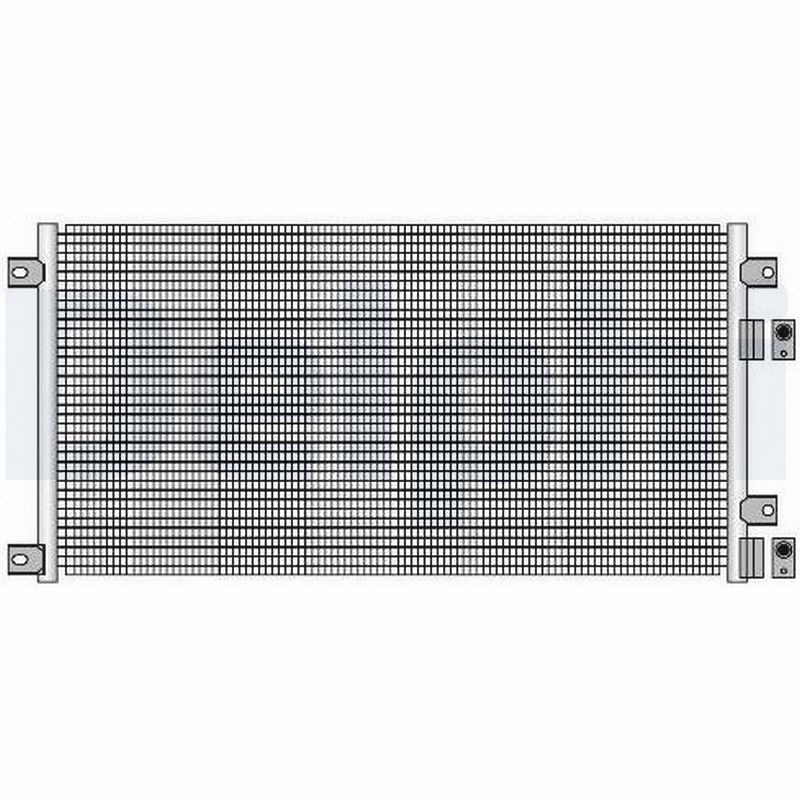 Skraplacz, klimatyzacja DELPHI TSP0225632