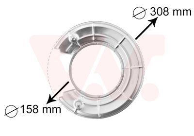 Dubļu sargs, Bremžu disks