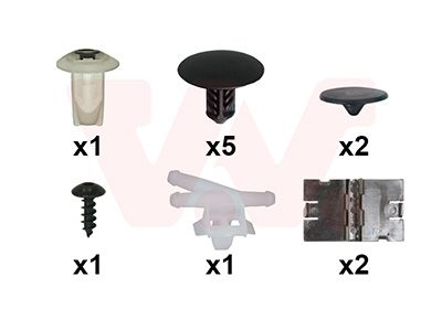Kit d'assemblage, capot-moteur
