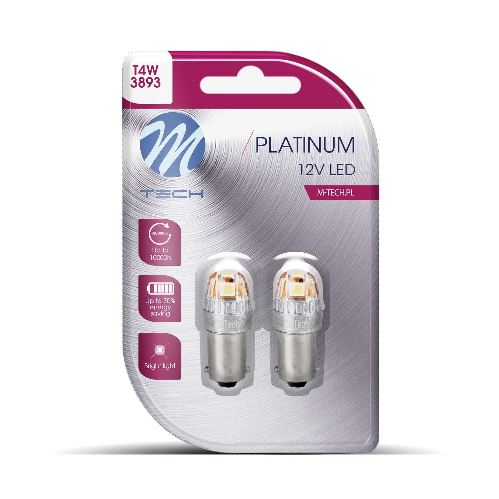 Bec, iluminare numar circulatie M-TECH LB837W-02B