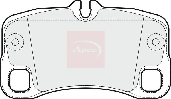 Apec - Rear Brake Pad Set