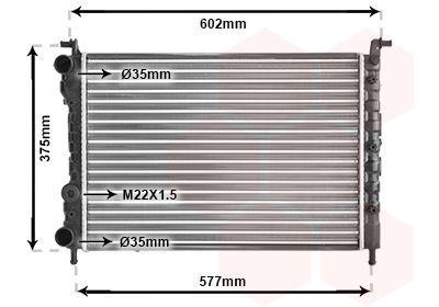 Radiateur, refroidissement du moteur