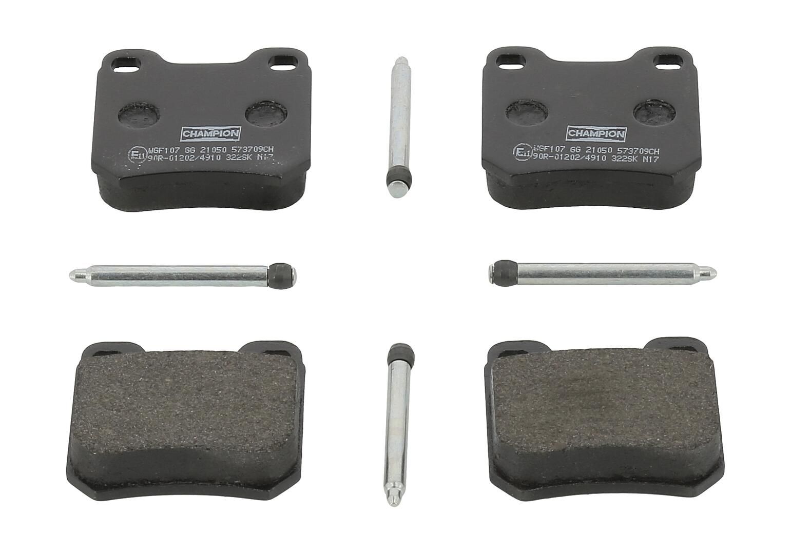 Kit de plaquettes de frein, frein à disque