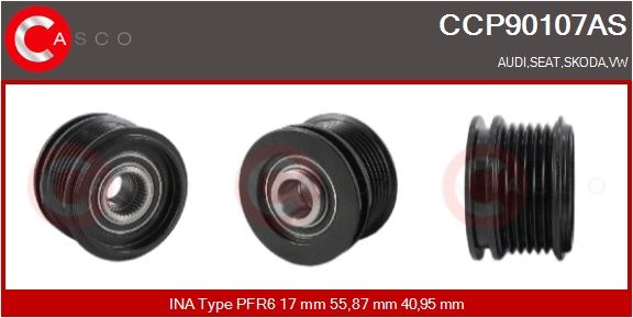 Levně Řemenice, generátor CASCO CCP90107AS