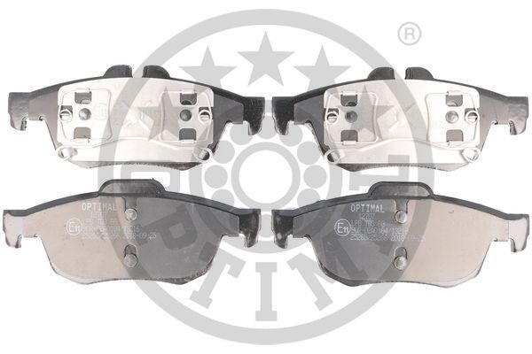 Zestaw klocków hamulcowych, hamulce tarczowe OPTIMAL BP-12707