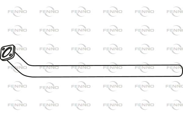 Rura wydechowa FENNO P36105