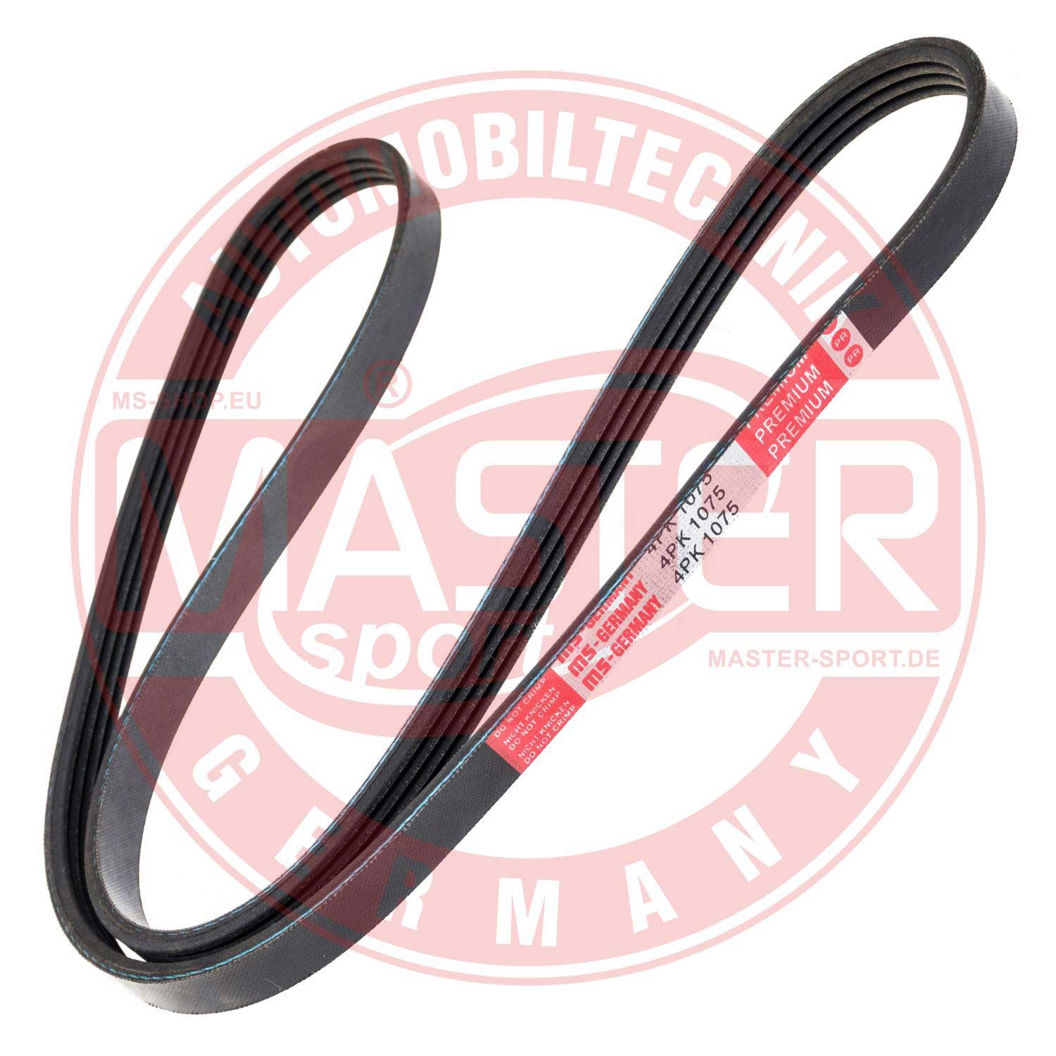 Pasek klinowy wielorowkowy MASTER-SPORT GERMANY 4PK1075-PCS-MS