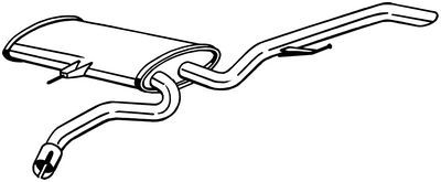 Tłumik końcowy BOSAL 279-869