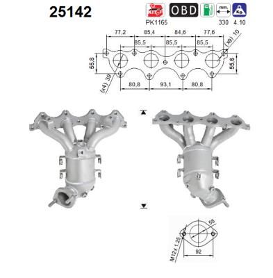 Katalizator AS 285102BIA0