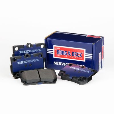 Zestaw klocków hamulcowych, hamulce tarczowe BORG & BECK BBP2157