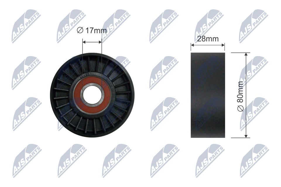 Parazīt-/Vadrullītis, Ķīļrievu siksna