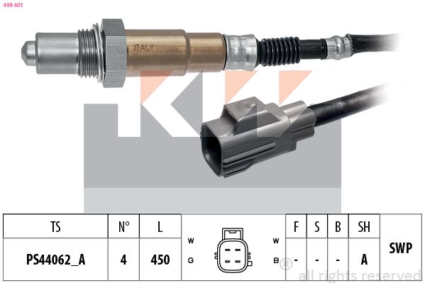 Sonda lambda KW 498 601