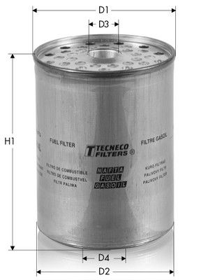 Filtr paliwa TECNECO FILTERS GS014L