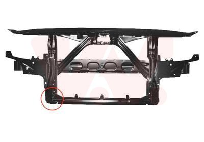 Přední obložení VAN WEZEL 4933678