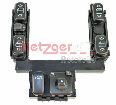 Przełącznik, podnośnik szyby METZGER AUTOTEILE 0916429